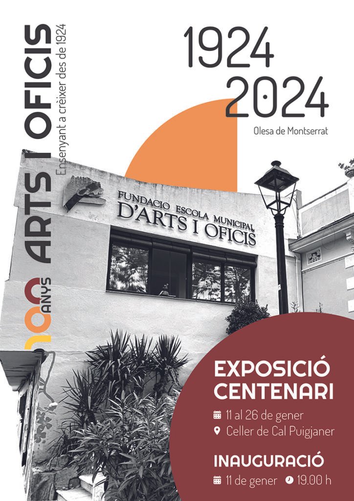 Cartell exposició centenari